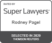 Rated by Super Lawyers Rodney Pagel 2020 Selected in 2020 Thomson Reuters